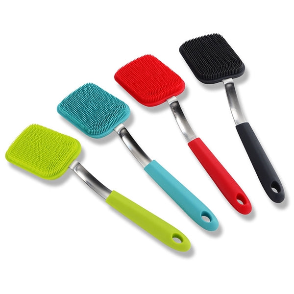 Silicone Dish Brush with Handle Cleaning Products