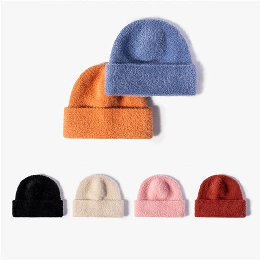 Winter Women Warm Faux Fur Beanie Hat