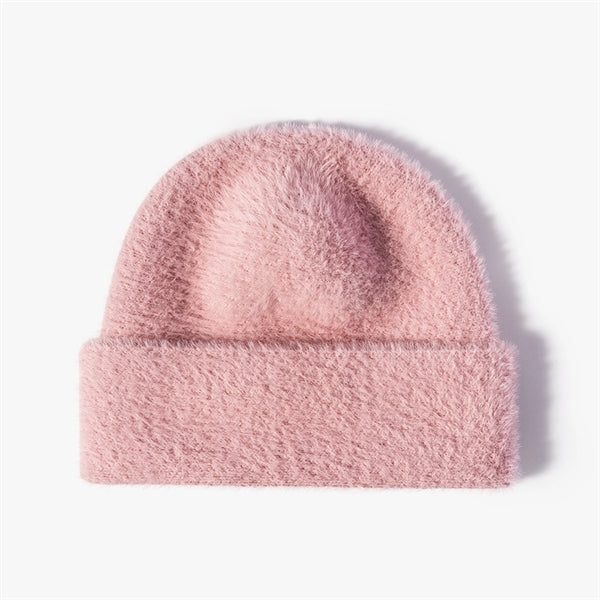 Winter Women Warm Faux Fur Beanie Hat