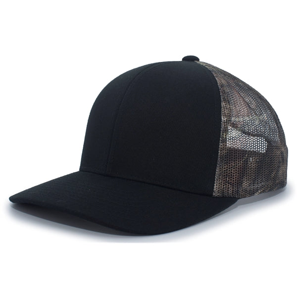 Camo Snapback Trucker Cap
