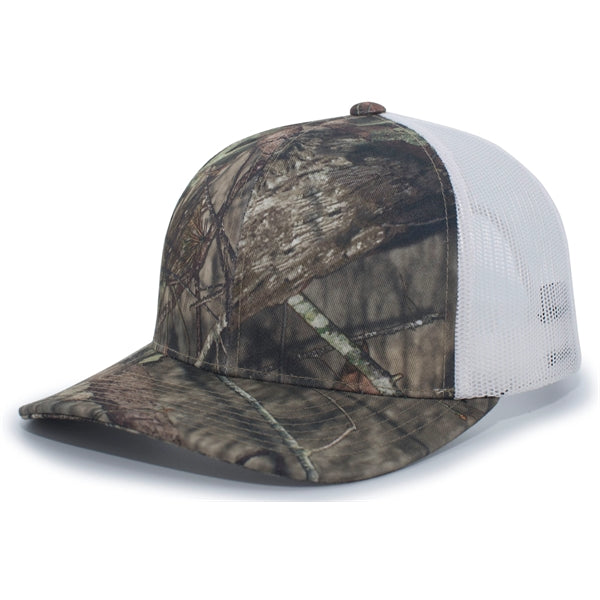 Camo Snapback Trucker Cap