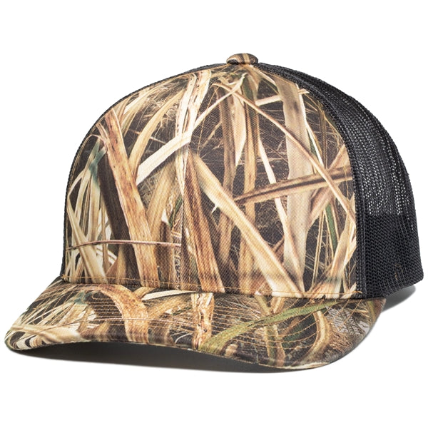 Camo Snapback Trucker Cap