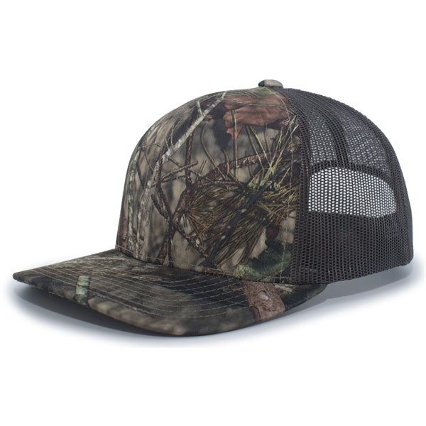 Camo Snapback Trucker Cap