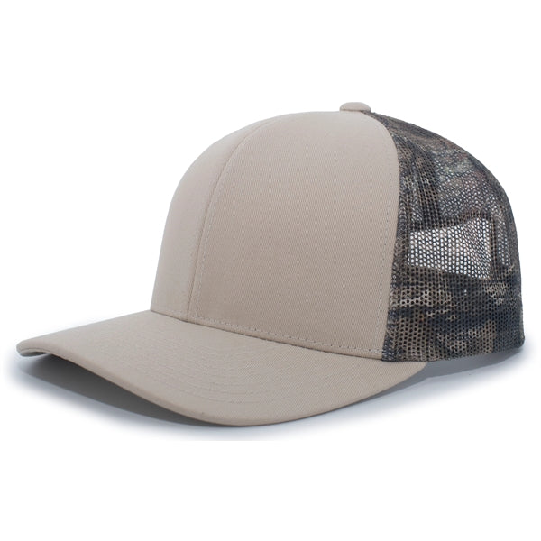 Camo Snapback Trucker Cap