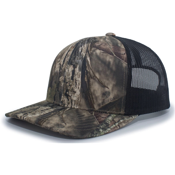 Camo Snapback Trucker Cap