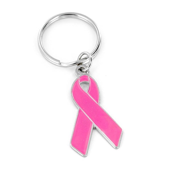 Pink Ribbon Keytag