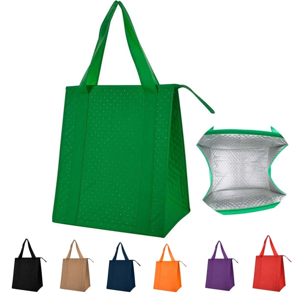Dimples Non-Woven Cooler Tote Bag
