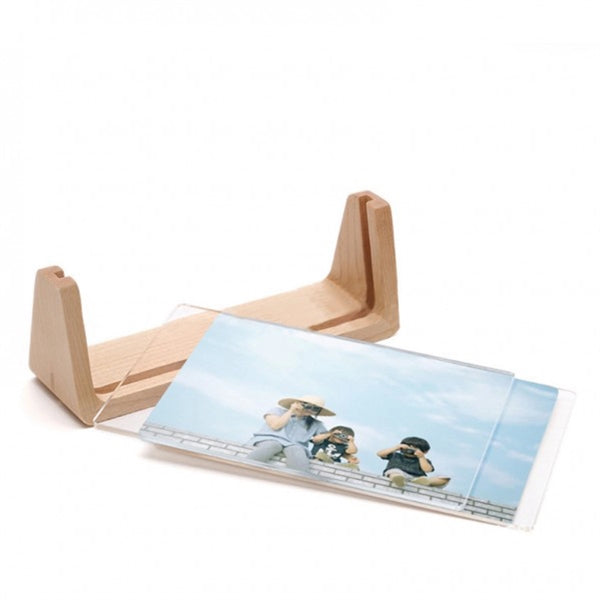 Solid Wood Frame Acrylic Combination U-Shaped Table Set