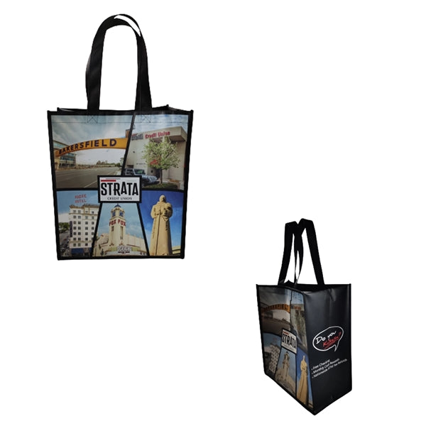 Hot Sell Non-Woven Matte Laminated Full Colors Grocery Bag