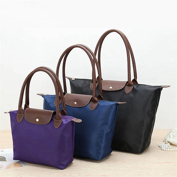 Folding Nylon Shoulder Bag
