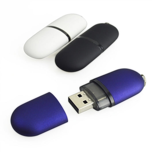 Key Chains W/ Lipstick Capsule USB Flash Drive - 8GB