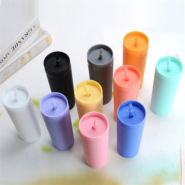 16 oz Double Wall Skinny Tumbler