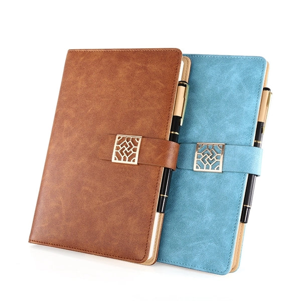 A5 Refillable Business Executive Diary with Pen
