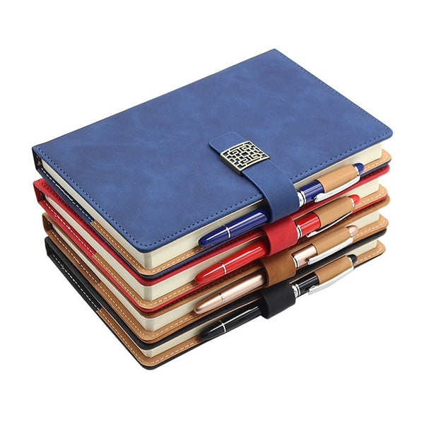 A5 Refillable Business Executive Diary with Pen