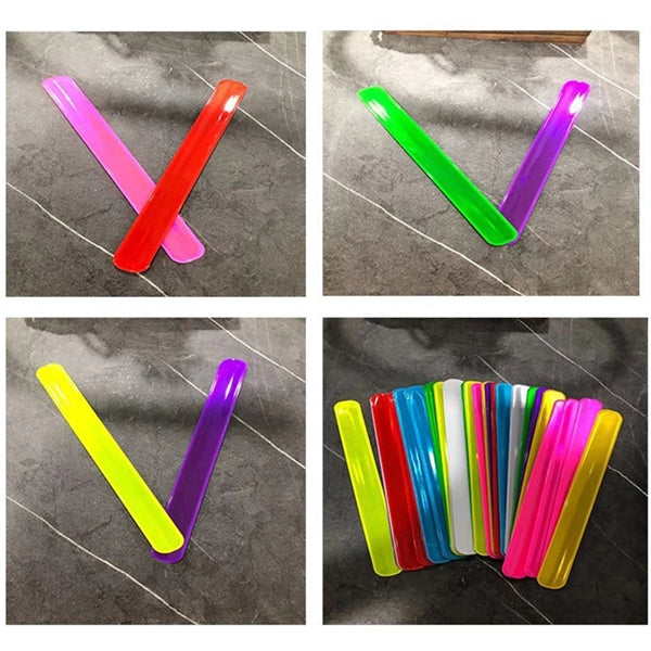 PVC Slap Band Reflective Wristbands/Belt/Armbands/Ankle