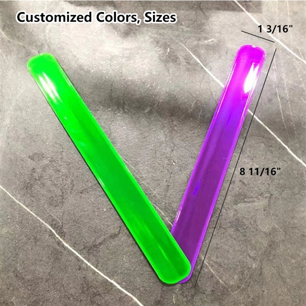 PVC Slap Band Reflective Wristbands/Belt/Armbands/Ankle