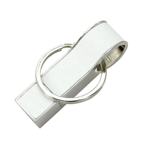 Leather Key Chains W/ USB Flash Drive - 8GB