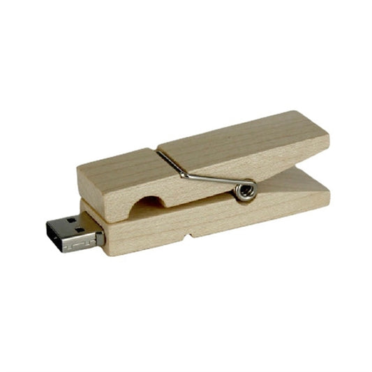 2 IN 1 Clips W/ USB Flash Drive - 8GB