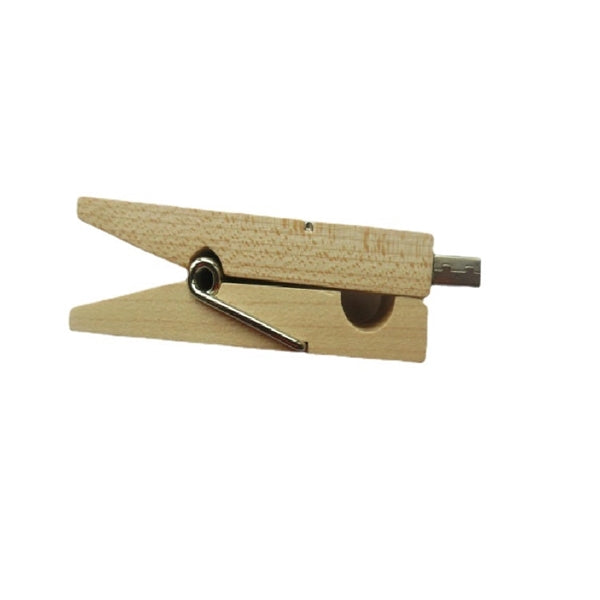 2 IN 1 Clips W/ USB Flash Drive - 8GB