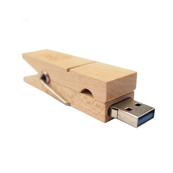 2 IN 1 Clips W/ USB Flash Drive - 8GB