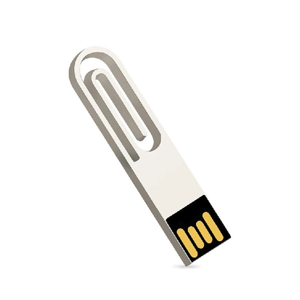 2 IN 1 Clips W/ USB Flash Drive - 8GB