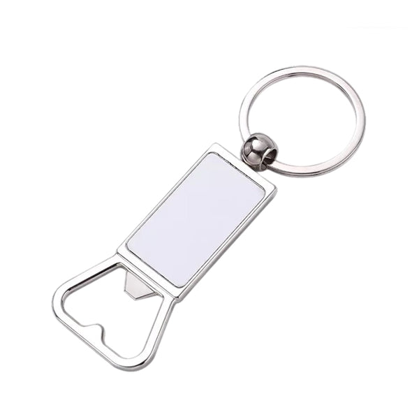 Slim Metal Bottle Opener Keychain