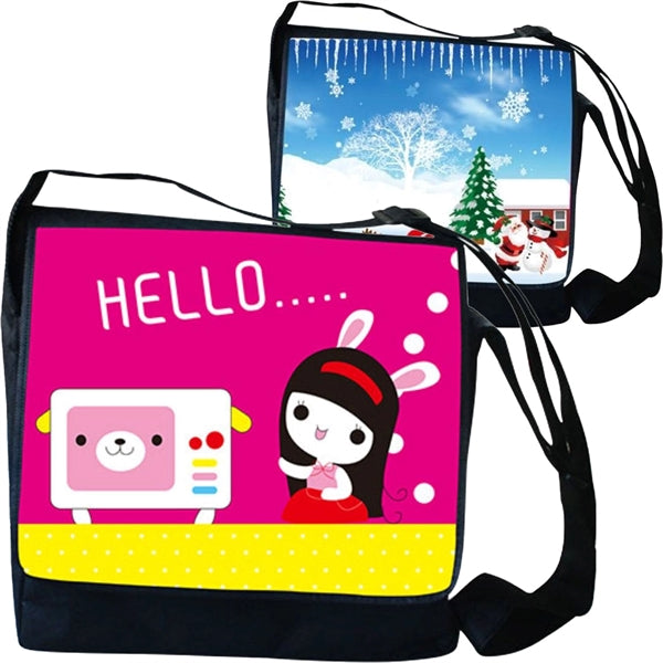 100 GSM Full Color Utility Tote Bag With Gusset (13"X10"X4")