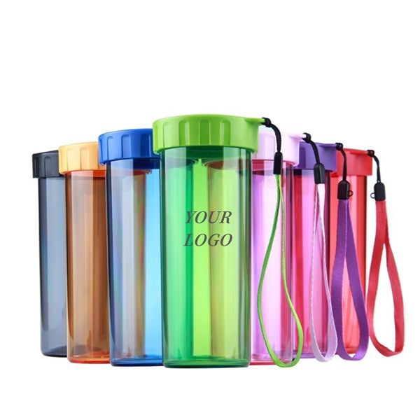 Bpa-Free Leakproof Sports Clear Plastic Water Bottle