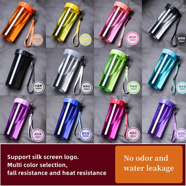 Bpa-Free Leakproof Sports Clear Plastic Water Bottle