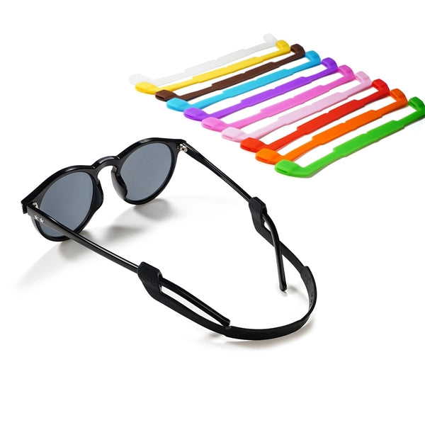 Silicone eyelass straps