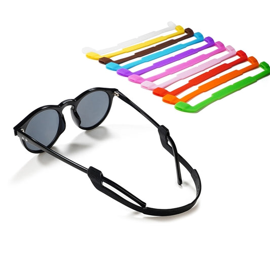 Silicone eyelass straps