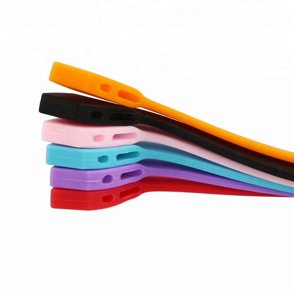 Silicone eyelass straps