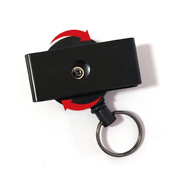 Large Lanyard Badge Reel w/ Keyring