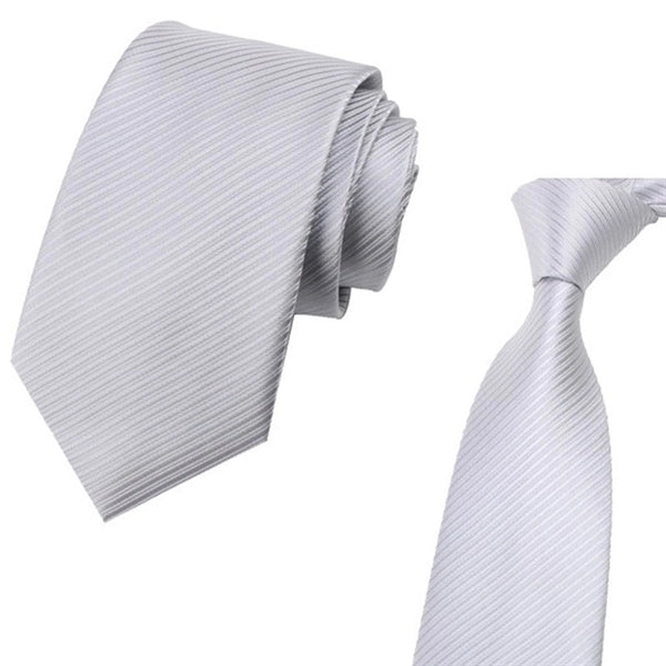 Premium Solid Color Business Formal Necktie