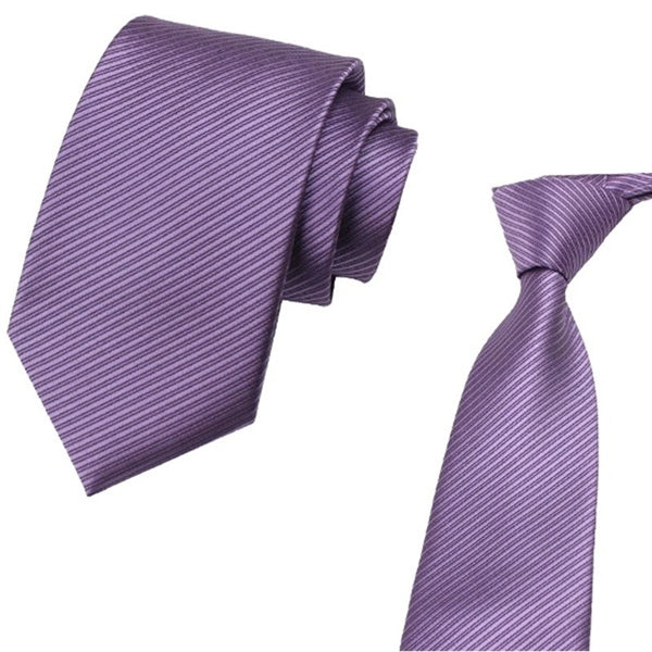 Premium Solid Color Business Formal Necktie