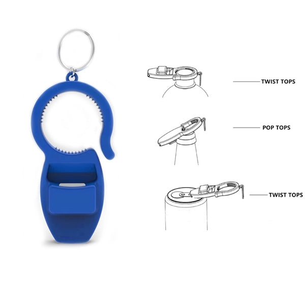 3 in 1 Keychain Multitool Bottle Opener Key Rings