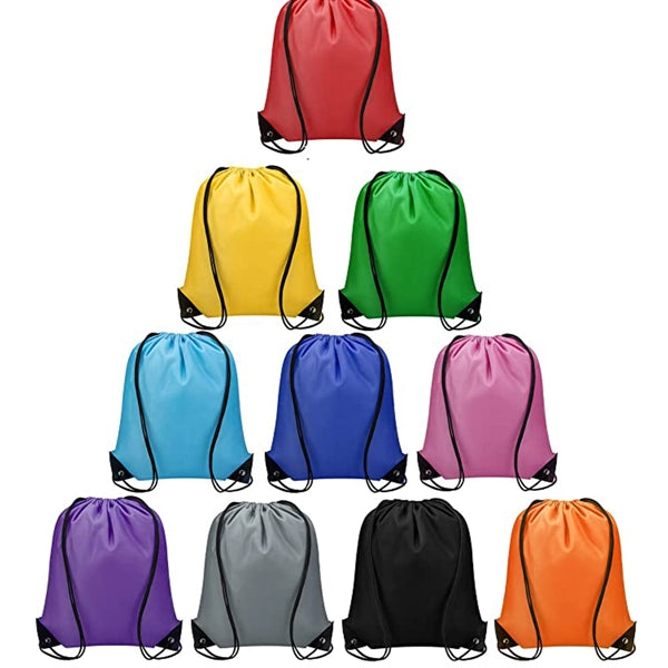 420D Polyester Waterproof Drawstring Backpack for Party Gym