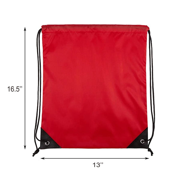 420D Polyester Waterproof Drawstring Backpack for Party Gym