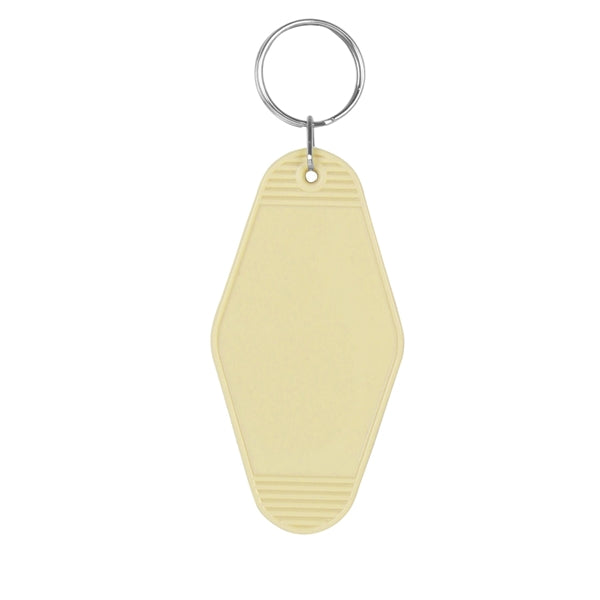 Plastic Hotel Keychain / Motel Key Tag