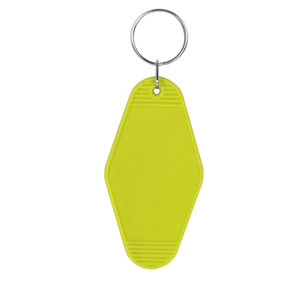 Plastic Hotel Keychain / Motel Key Tag