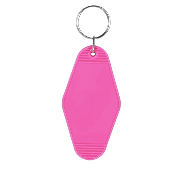 Plastic Hotel Keychain / Motel Key Tag
