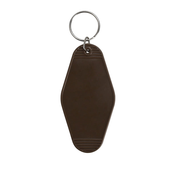 Plastic Hotel Keychain / Motel Key Tag