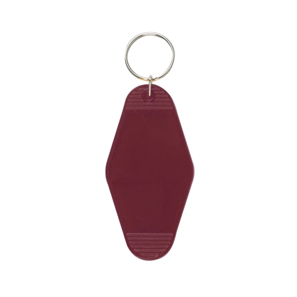 Plastic Hotel Keychain / Motel Key Tag