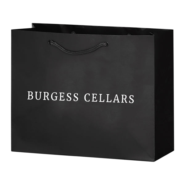 2-Bottle Luxury Laminated Paper Horizontal Tote