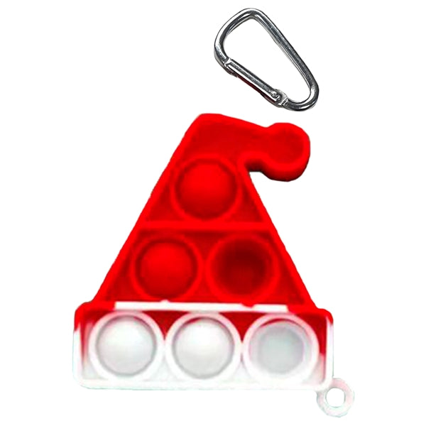 Holiday Fidget Poppers with Keychain
