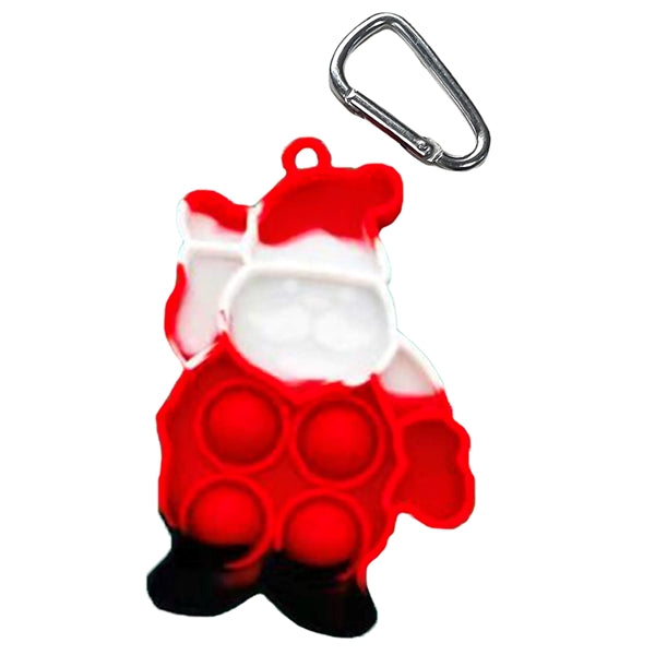 Holiday Fidget Poppers with Keychain