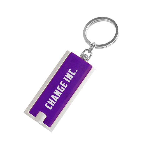 Light Up Rectangle Keychain