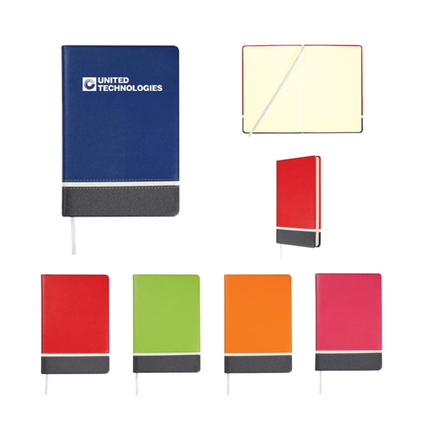 Hardcover PU Leather Padded Notebook