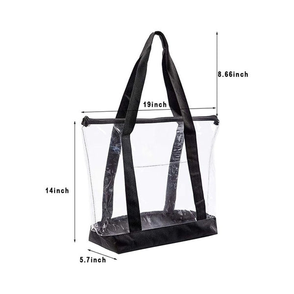 Large Clear Tote Bag