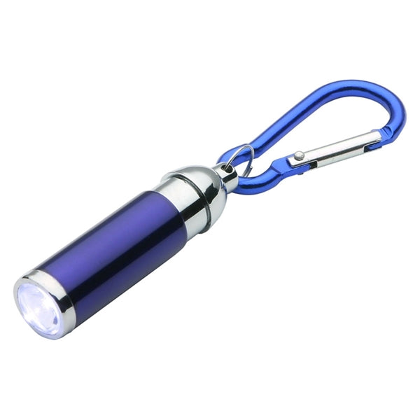 Stretchable LED Flashlight With Carabiner Clip